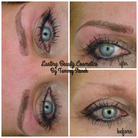 Microblading Eybrows By Lasting Beauty Cosmetics